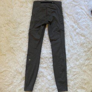 Lululemon grey leggings, size 4
